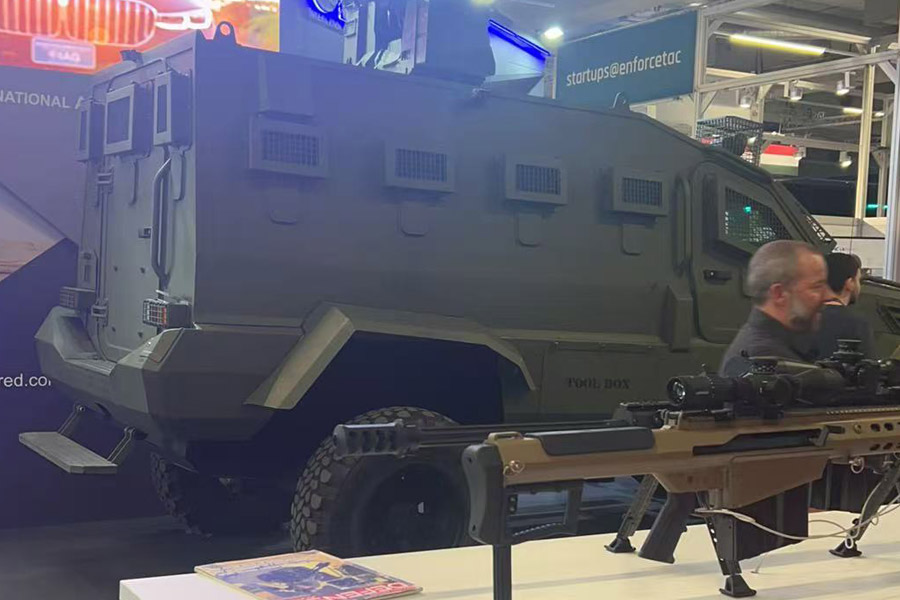 精城特瓷参观2025德国警务展enforcetac