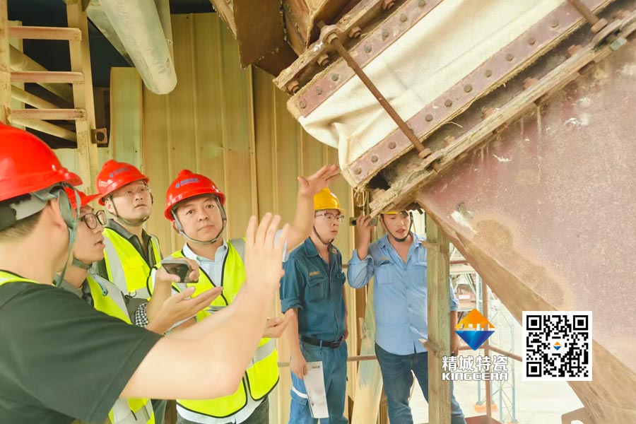 日企团队到访精城特瓷 水泥厂观摩见证zta优异品质